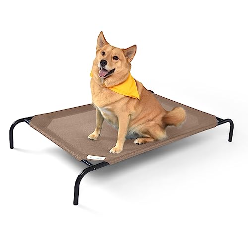 Coolaroo The Original Cooling Elevated Dog Bed,...