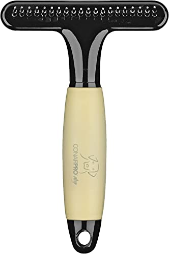 CONAIRPRO Dog & Cat Dog Brush for Shedding, Ideal for All Pets and Breeds 3/4" Rake to Help Reduce Heavy Undercoat, Wet/Dry Brush Yellow CONAIRPRO Dog & Cat Dog Brush for Shedding, Ideal for All Pets and Breeds 3/4" Rake to Help Reduce Heavy Undercoat, Wet/Dry Brush Yellow