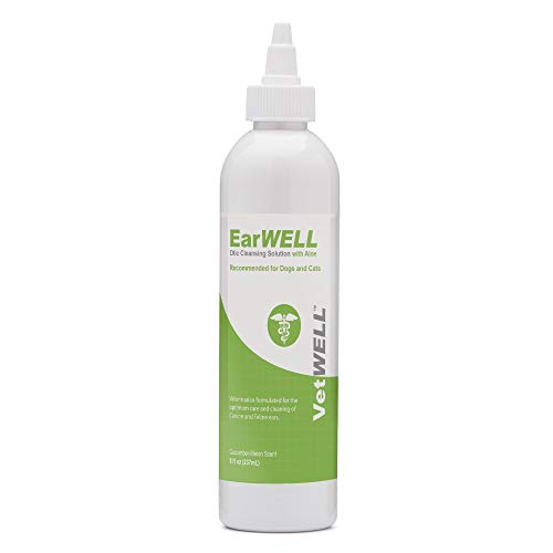 VetWELL Ear Cleaner for Dogs and Cats - Otic Rinse...