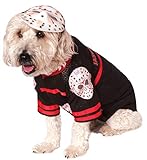 Friday the 13th: Jason Voorhees Pet Costume for For Dogs or Cats by Rubies, Medium