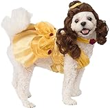 Disney Princesses: Belle Pet Costume for For Dogs or Cats by Rubies, Small