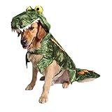 Alligator Dog Costume Dog Halloween Costume, Dogs Crocodile Costumes Hoodie Coats Pets Jumpsuits, Halloween Cosplay Pet Costume for Small Medium Large Dogs Halloween Special Events Photo Props
