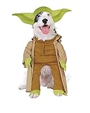 Rubie's Star Wars Collection Pet Costume, Yoda with Plush Arms, Small, Multicolor (887893)
