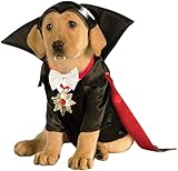 Universal Monsters: Dracula Pet Costume for For Dogs or Cats by Rubies, XL