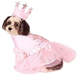 The Wizard of Oz: Glinda Pet Costume for for Dogs or Cats by Rubies, Medium