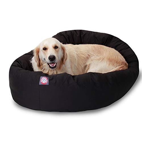 Majestic Pet 40 Inch Bagel Calming Dog Bed...