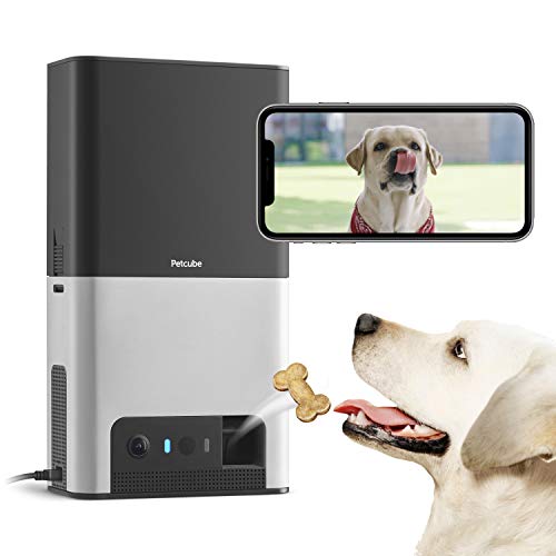 Petcube Bites 2 Wi-Fi Pet Camera with Treat...