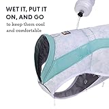 Ruffwear, Swamp Cooler Dog Vest, Evaporative Cooling for Hot Weather, Compatible with Most Harnesses, Sage Green, X-Small