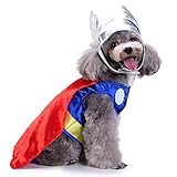 balacoo 1 Set of Pet Costume with Hat Cape Funny Pet Clothing Special Events Costume for Dog Cat (S)