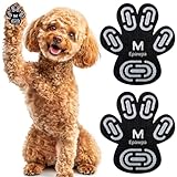 Epawpa Dog Paw Protector, Anti-Slip Paw Pads for Senior Dogs on Hardwood Floors, Dog Paw Pads for Hot Pavement, Paw Stickers with Strong Traction for Dogs Feet, 5 Sets (20 Pcs) M