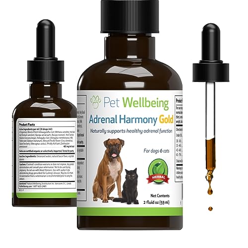 Pet Wellbeing Adrenal Harmony Gold -...