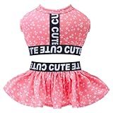 CuteBone Two Piece Dog Sports Dress Athleisure Puppy Skirt Lightweight Small Dogs Girl Clothes Cat Apparel SPS11L CuteBone Two Piece Dog Sports Dress Athleisure Puppy Skirt Lightweight Small Dogs Girl Clothes Cat Apparel SPS11L