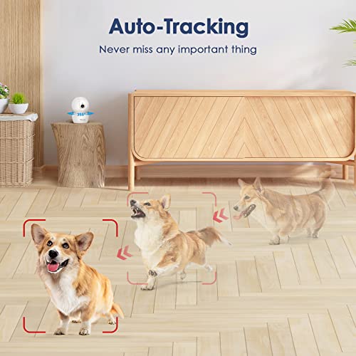VIMTAG Indoor Camera, 2.5K/4MP HD 360° Pan/Tilt WiFi Camera for Dog/Pet/Baby/Home Security, AI Human/Sound/Motion Detection, Night Vision, 2-Way Audio, Cloud/Max 512GB TF Card Storage, Support Alexa VIMTAG Indoor Camera, 2.5K/4MP HD 360° Pan/Tilt WiFi Camera for Dog/Pet/Baby/Home Security, AI Human/Sound/Motion Detection, Night Vision, 2-Way Audio, Cloud/Max 512GB TF Card Storage, Support Alexa