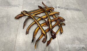 Zucchini Strips Dog Chews (Homemade Dog Food for Allergies)